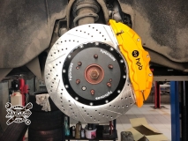 8. Передний комплект HPB: 405х36 mm, суппорт 8 поршней
